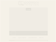 Tablet Screenshot of goodrichphotography.net